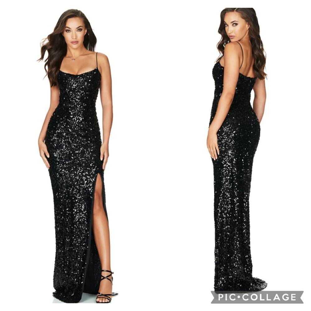 Prom dress- Revolve Nookie “confetti” formal dress